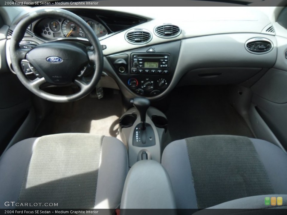 Medium Graphite Interior Dashboard for the 2004 Ford Focus SE Sedan #63895772