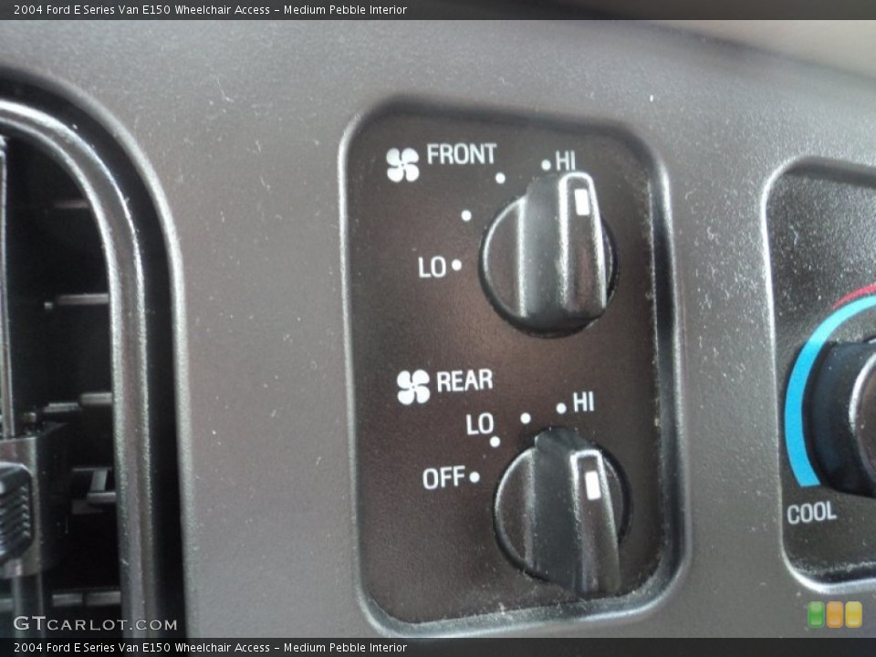 Medium Pebble Interior Controls for the 2004 Ford E Series Van E150 Wheelchair Access #63912530