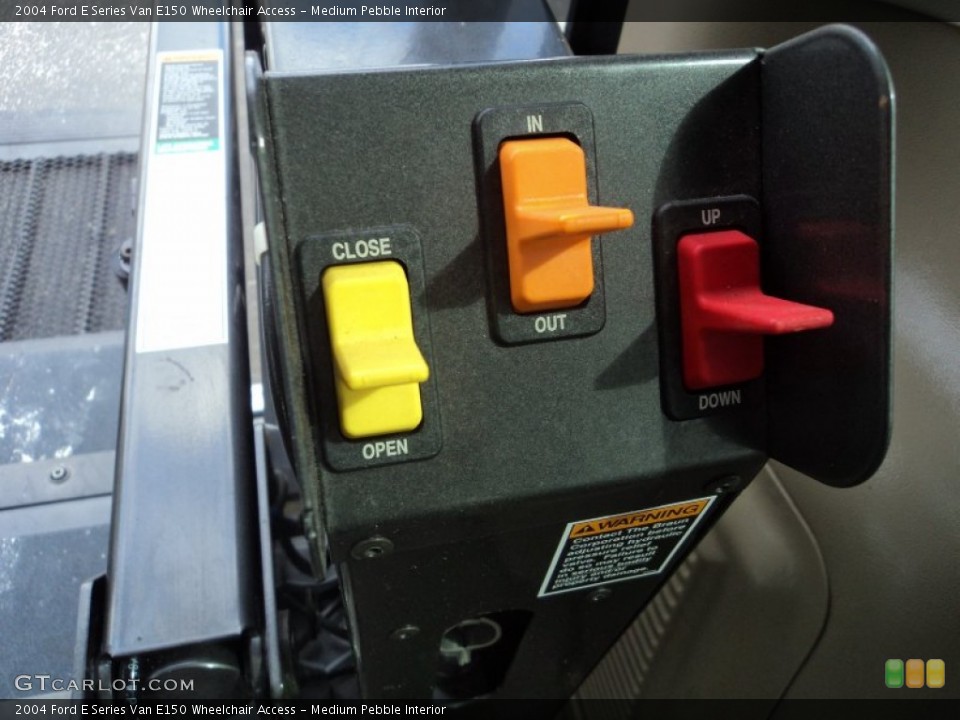 Medium Pebble Interior Controls for the 2004 Ford E Series Van E150 Wheelchair Access #63912581