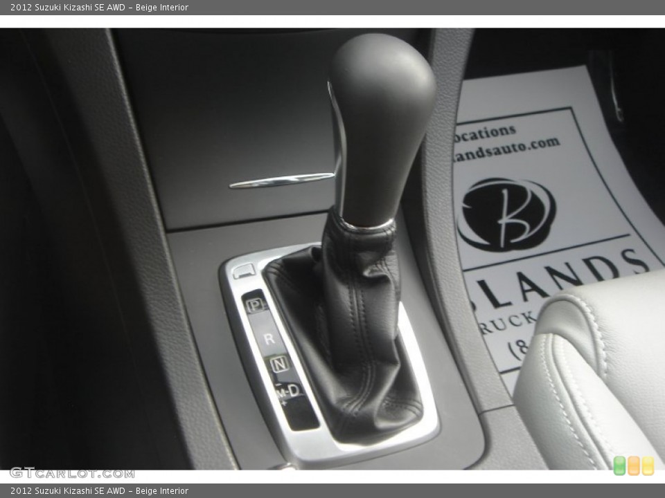 Beige Interior Transmission for the 2012 Suzuki Kizashi SE AWD #63912743