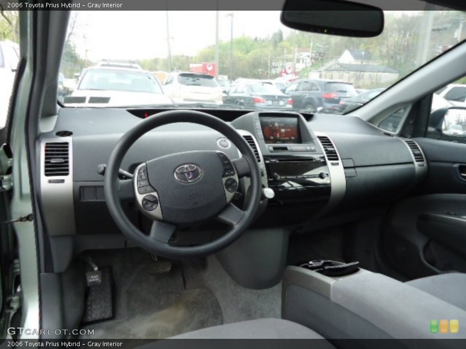 Gray Interior Dashboard for the 2006 Toyota Prius Hybrid #63914601