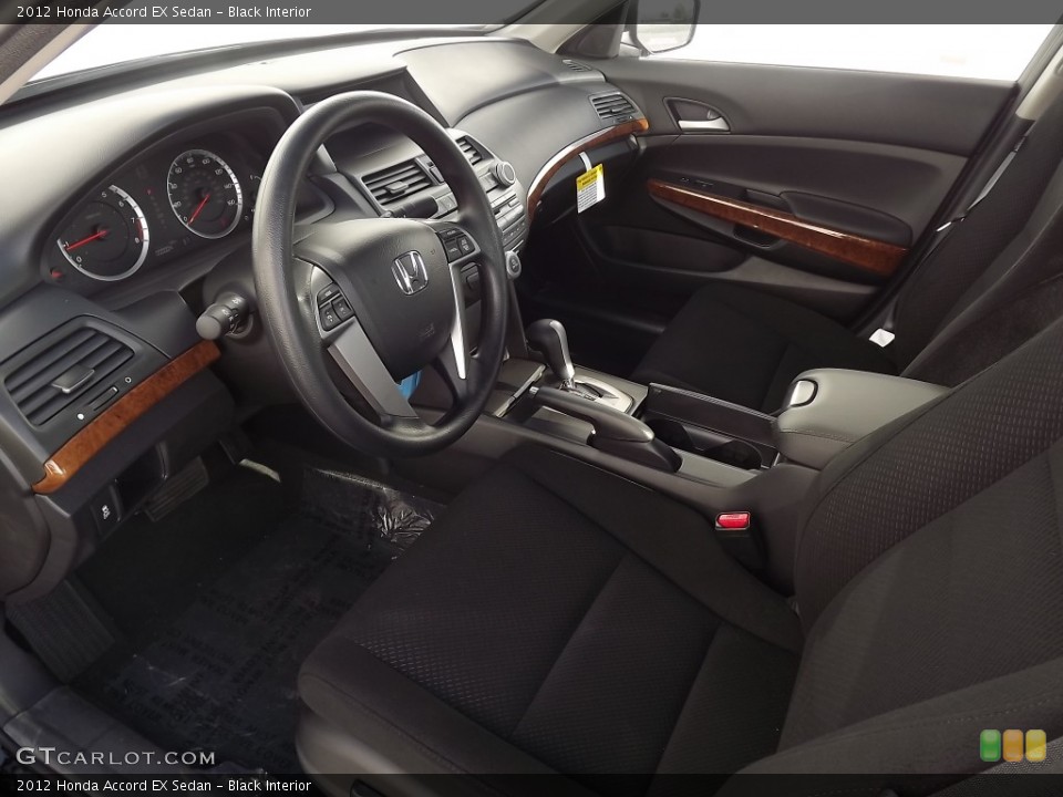 Black Interior Photo for the 2012 Honda Accord EX Sedan #63917977