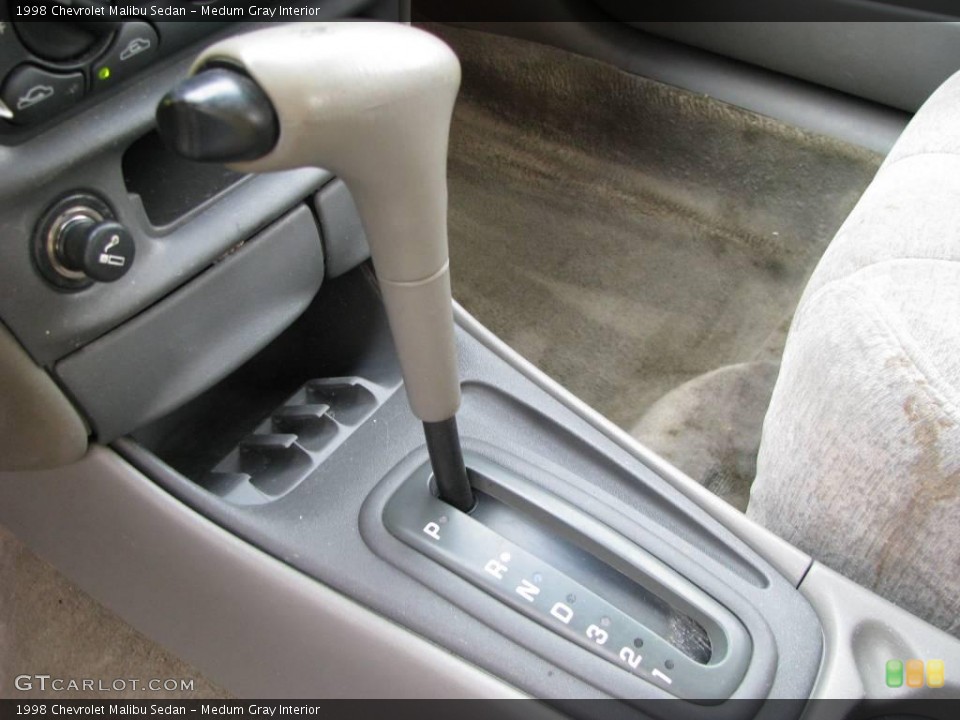 Medum Gray Interior Transmission for the 1998 Chevrolet Malibu Sedan #6391943
