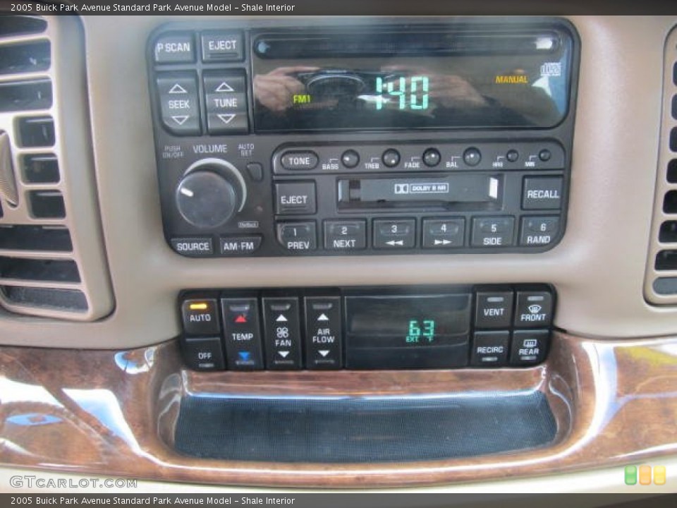 Shale Interior Controls for the 2005 Buick Park Avenue  #63920065