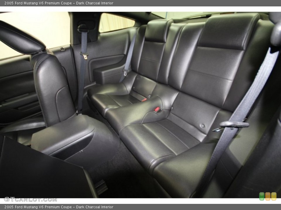 Dark Charcoal Interior Rear Seat for the 2005 Ford Mustang V6 Premium Coupe #63920485