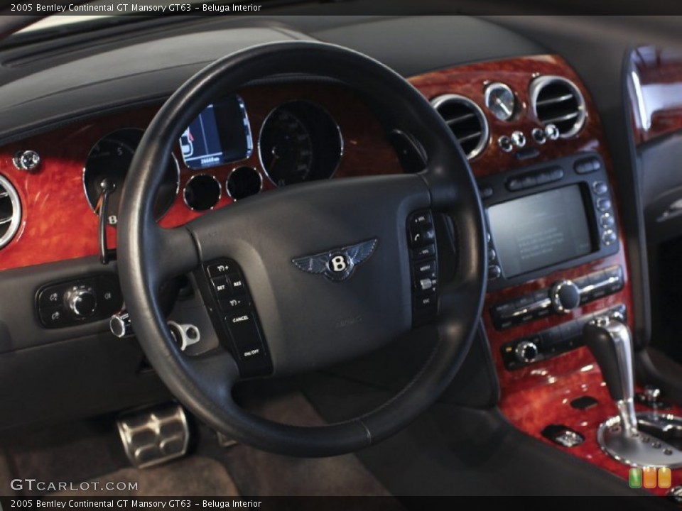 Beluga Interior Steering Wheel for the 2005 Bentley Continental GT Mansory GT63 #63925333