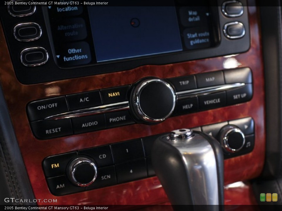Beluga Interior Controls for the 2005 Bentley Continental GT Mansory GT63 #63925416