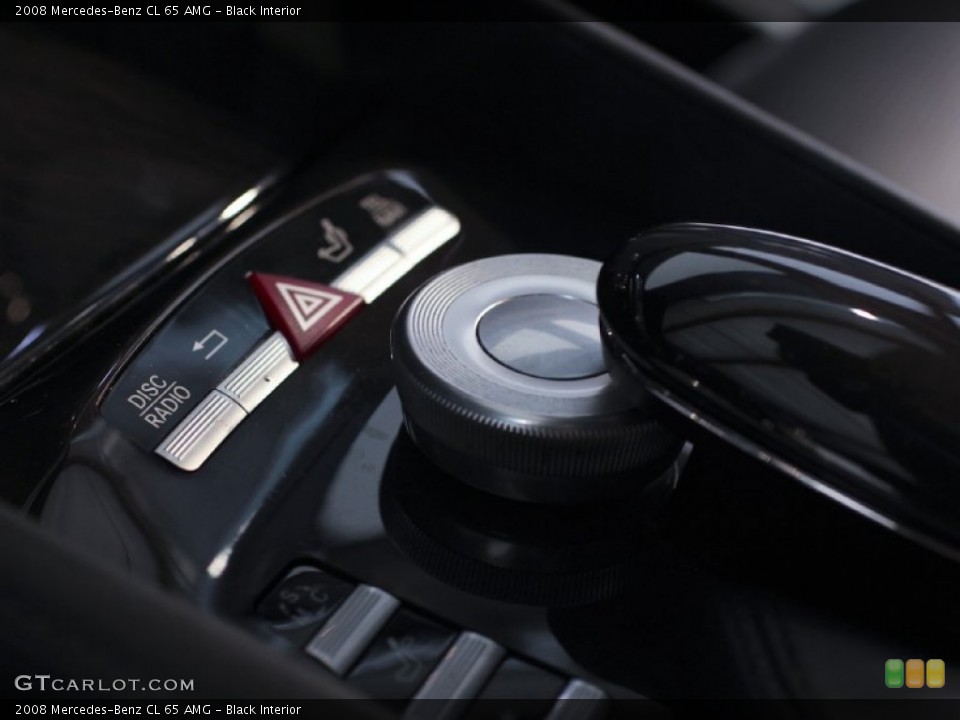 Black Interior Controls for the 2008 Mercedes-Benz CL 65 AMG #63926887