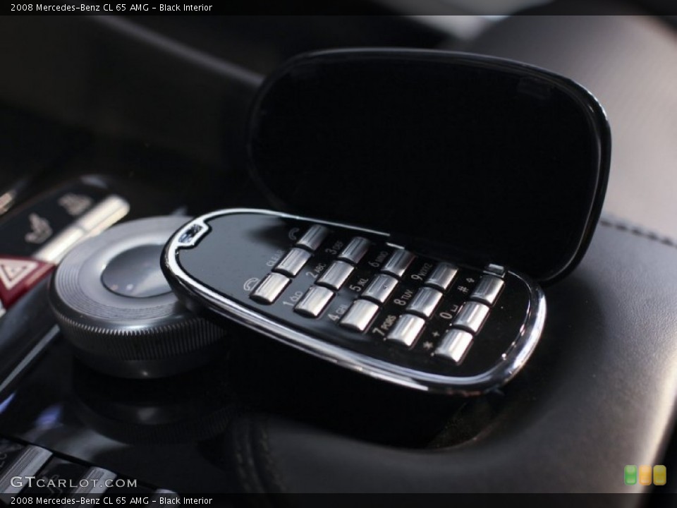 Black Interior Controls for the 2008 Mercedes-Benz CL 65 AMG #63926896
