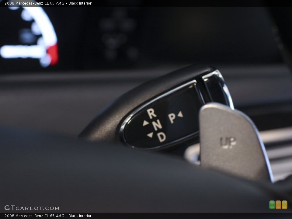 Black Interior Controls for the 2008 Mercedes-Benz CL 65 AMG #63927076