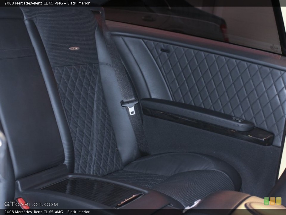 Black Interior Photo for the 2008 Mercedes-Benz CL 65 AMG #63927115
