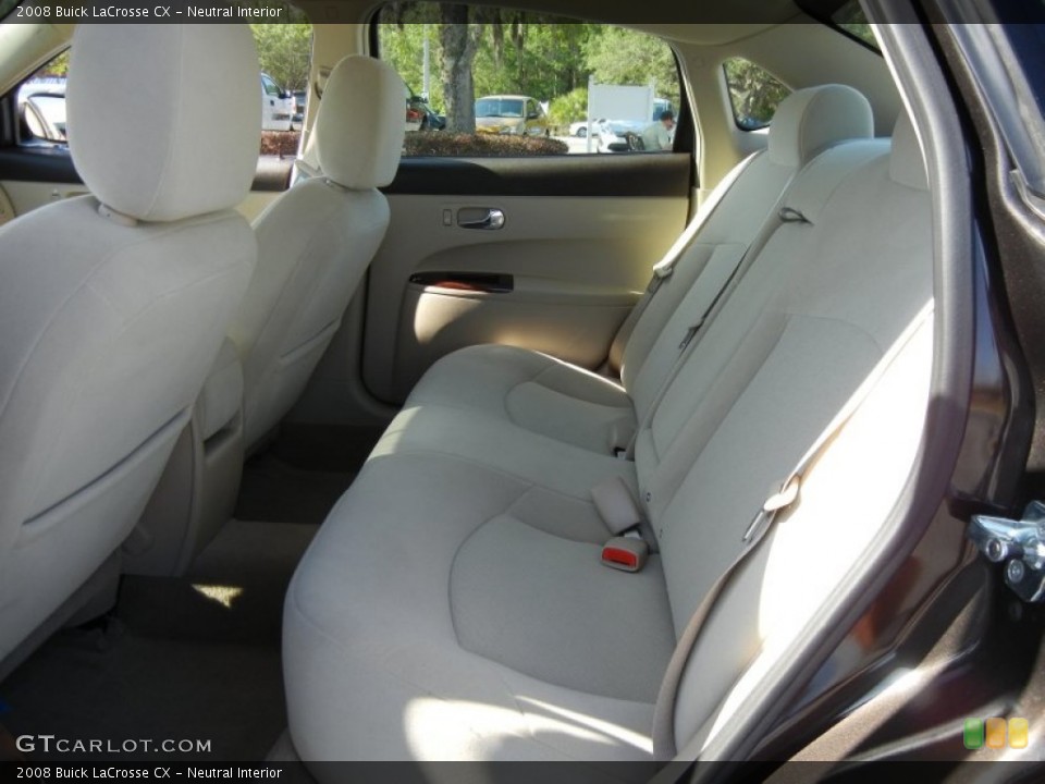 Neutral Interior Rear Seat for the 2008 Buick LaCrosse CX #63931603