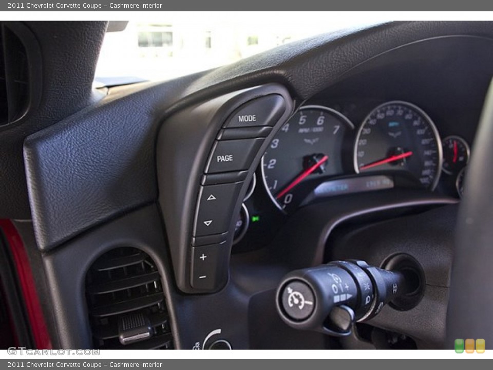 Cashmere Interior Controls for the 2011 Chevrolet Corvette Coupe #63938409