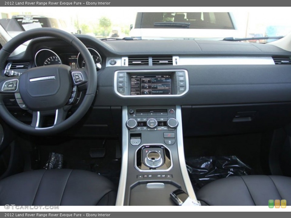 Ebony Interior Dashboard for the 2012 Land Rover Range Rover Evoque Pure #63942028