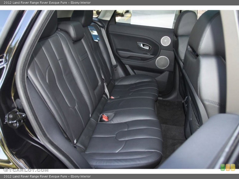 Ebony Interior Photo for the 2012 Land Rover Range Rover Evoque Pure #63942070