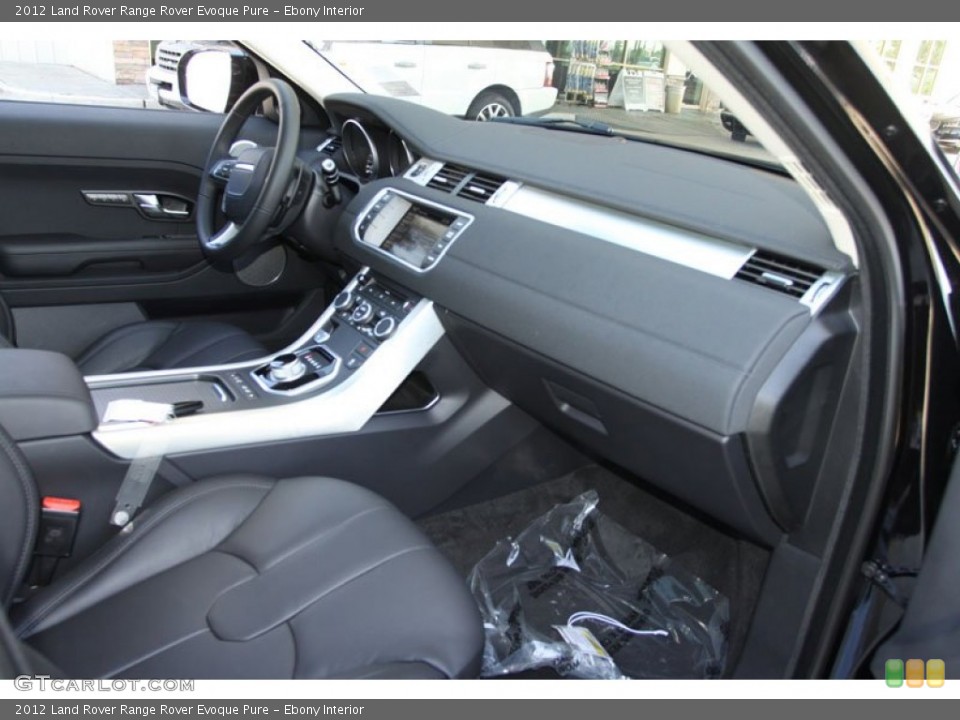 Ebony Interior Dashboard for the 2012 Land Rover Range Rover Evoque Pure #63942082