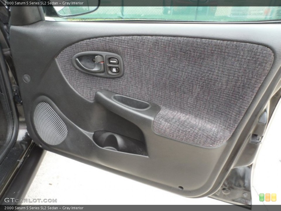 Gray Interior Door Panel for the 2000 Saturn S Series SL2 Sedan #63944112