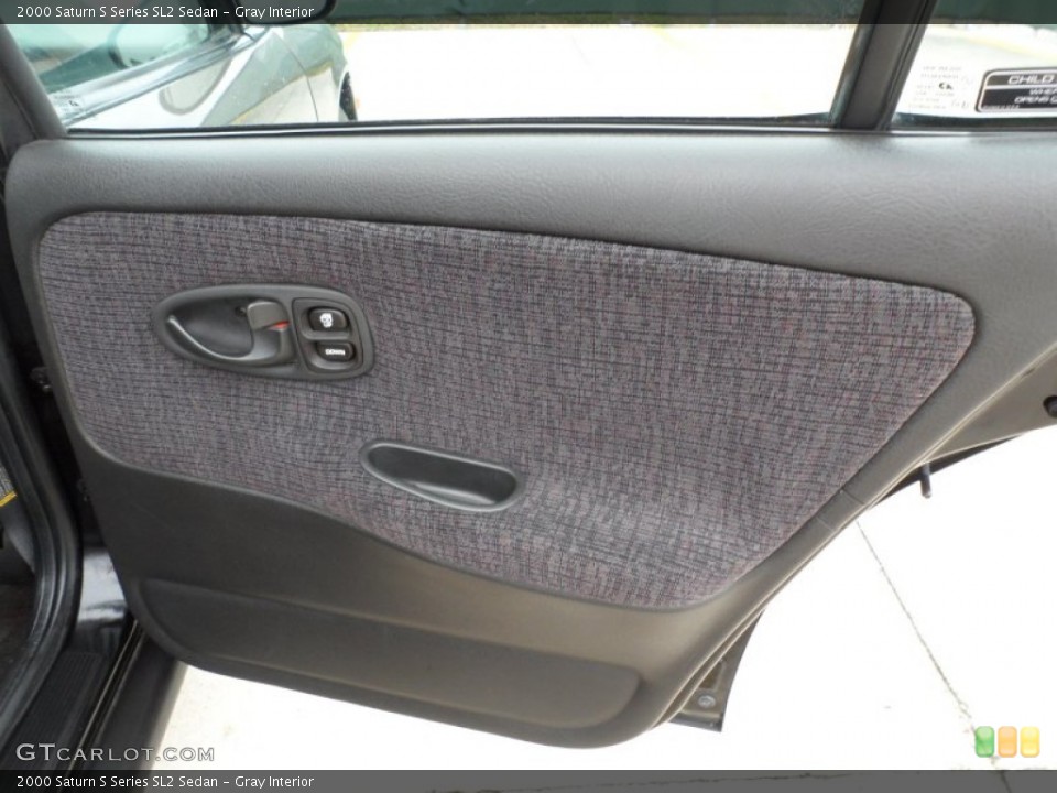 Gray Interior Door Panel for the 2000 Saturn S Series SL2 Sedan #63944140