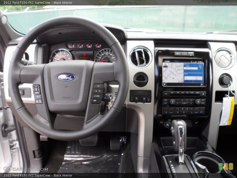 Black Interior Dashboard for the 2012 Ford F150 FX2 SuperCrew #63949324