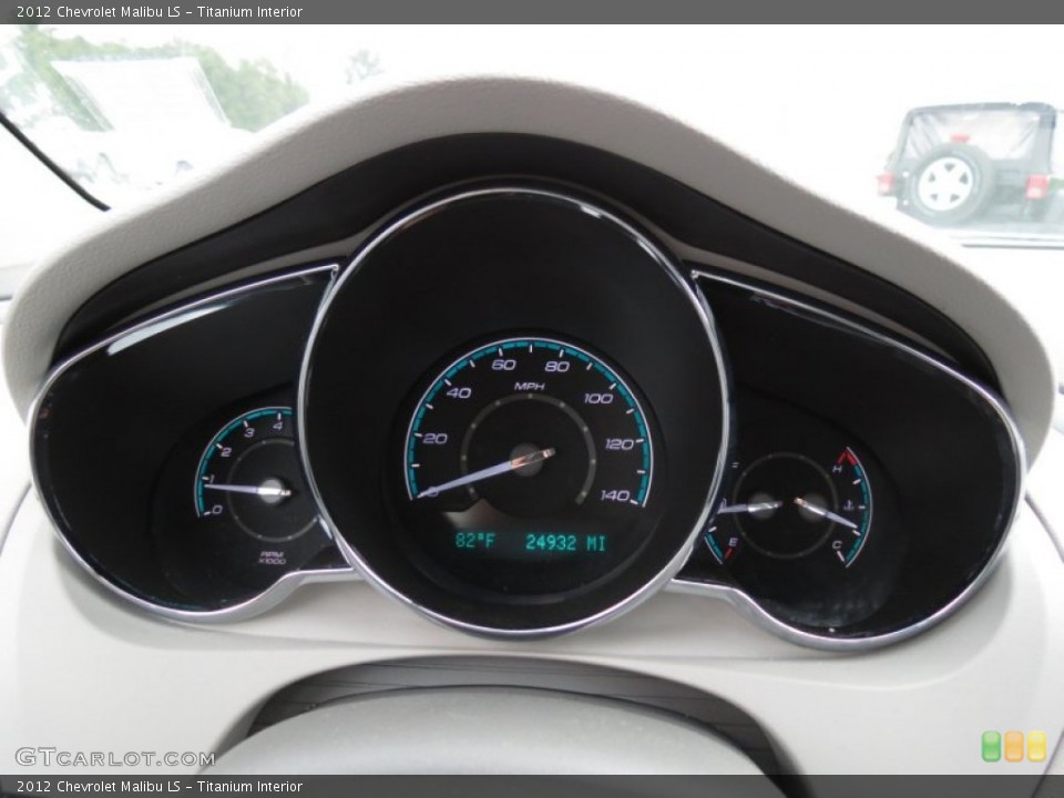 Titanium Interior Gauges for the 2012 Chevrolet Malibu LS #63954235