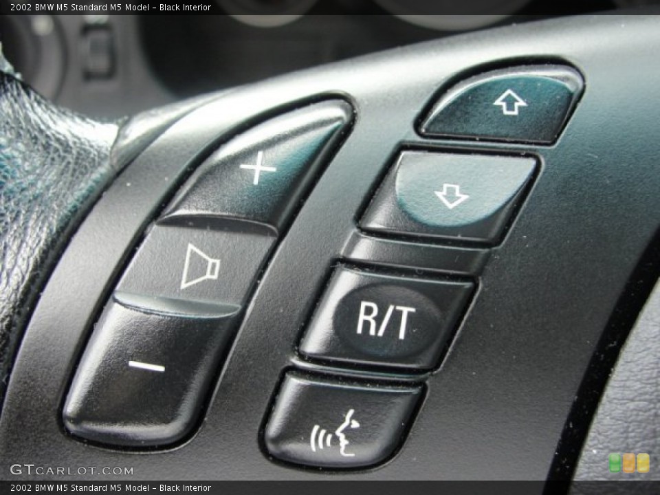 Black Interior Controls for the 2002 BMW M5  #63956903