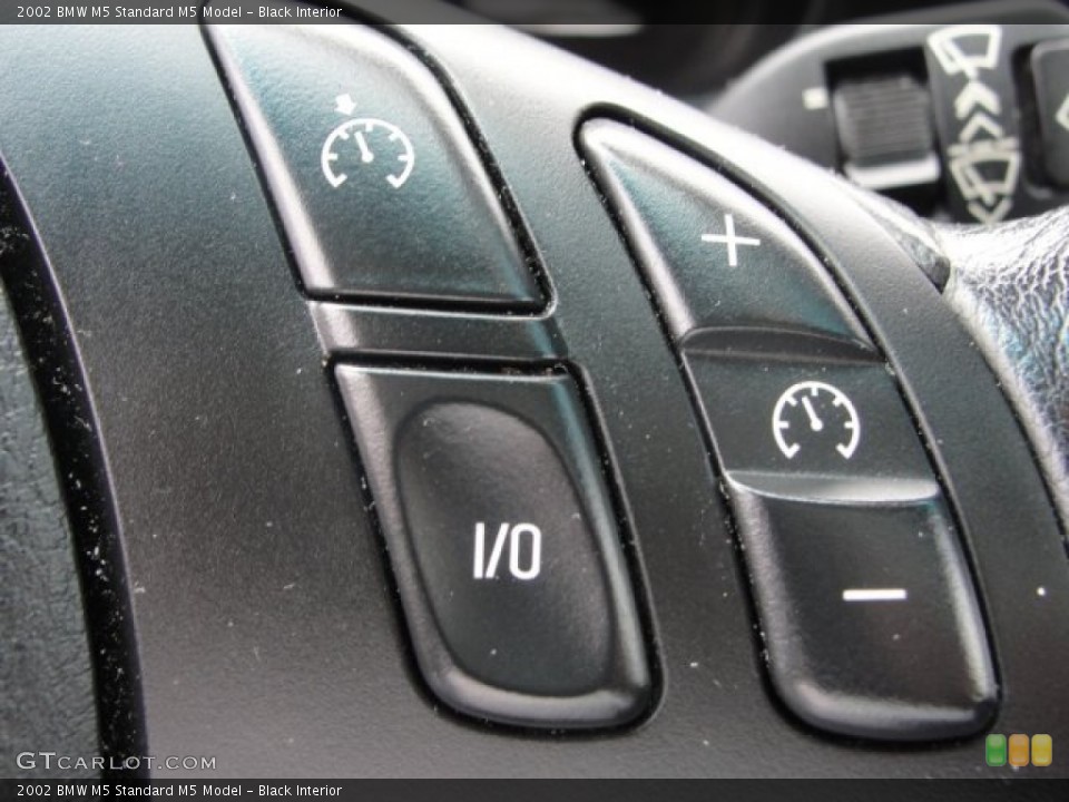 Black Interior Controls for the 2002 BMW M5  #63956912