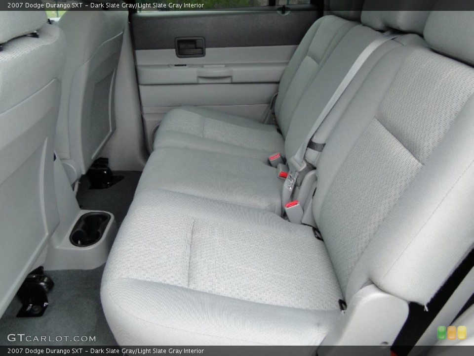 Dark Slate Gray/Light Slate Gray Interior Rear Seat for the 2007 Dodge Durango SXT #63957126