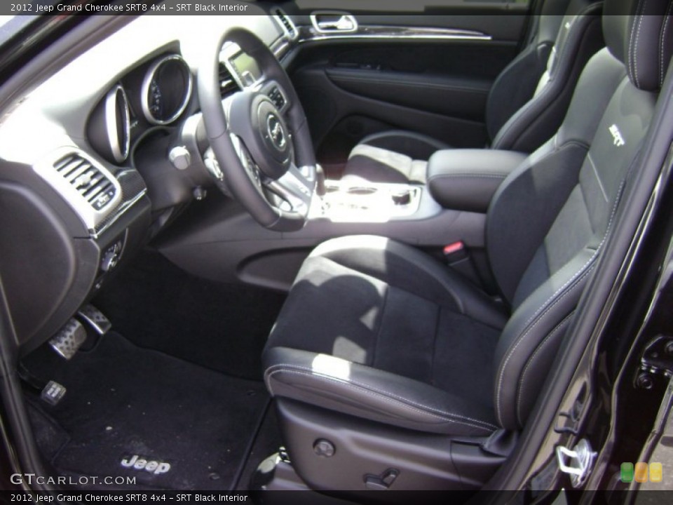 SRT Black Interior Photo for the 2012 Jeep Grand Cherokee SRT8 4x4 #63957883