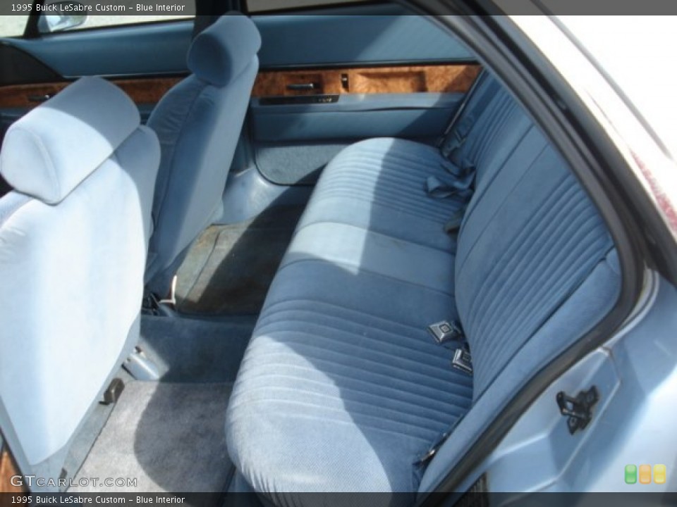 Blue Interior Rear Seat for the 1995 Buick LeSabre Custom #63960367