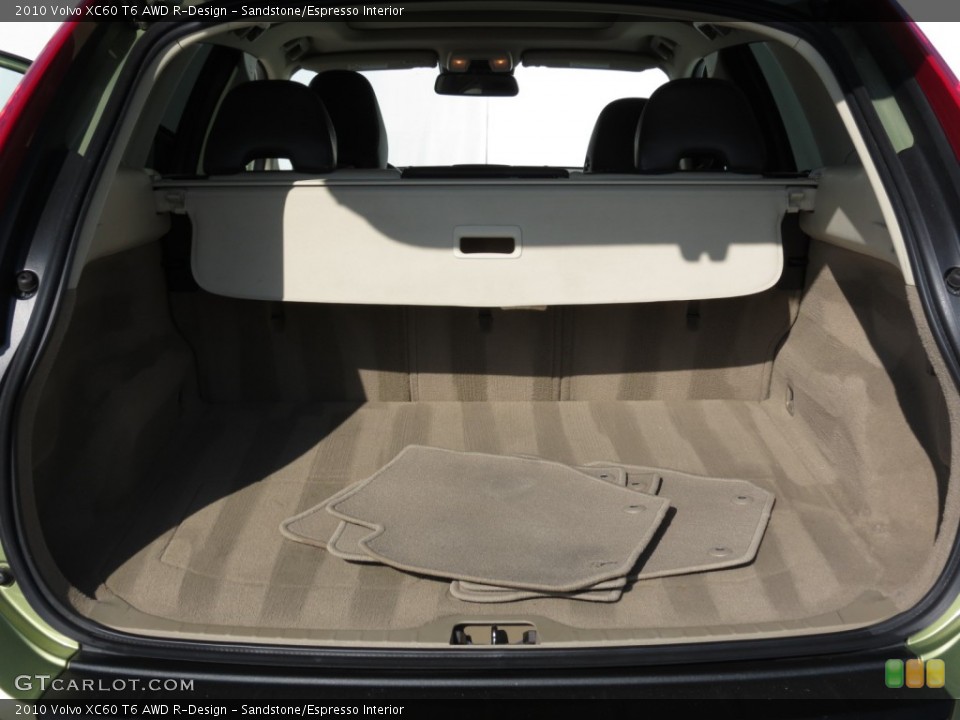 Sandstone/Espresso Interior Trunk for the 2010 Volvo XC60 T6 AWD R-Design #63962779
