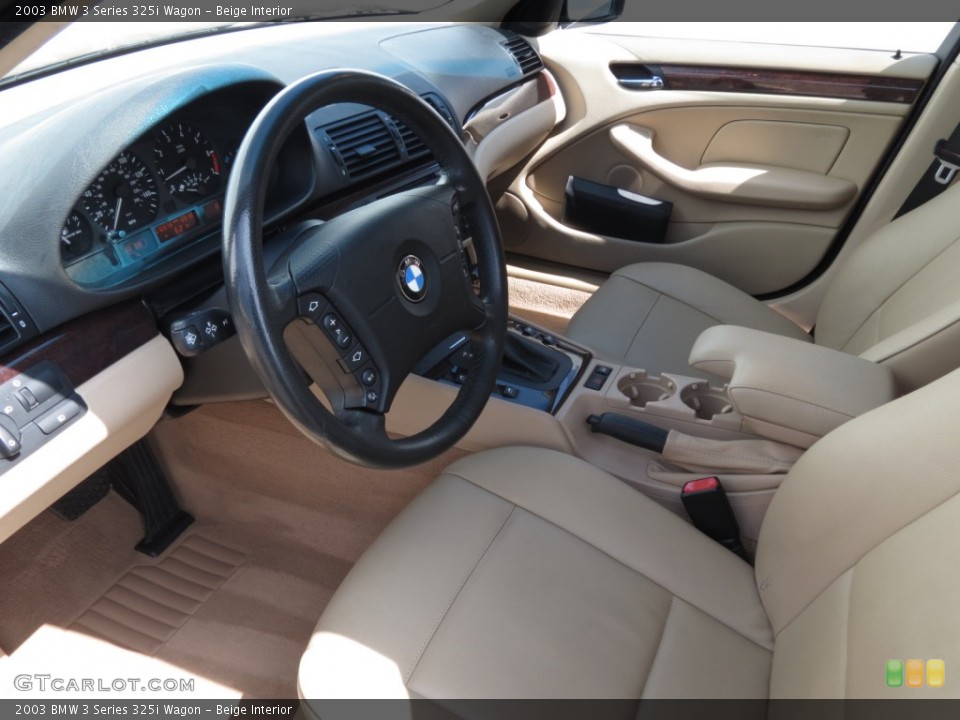 Beige Interior Photo for the 2003 BMW 3 Series 325i Wagon #63963946