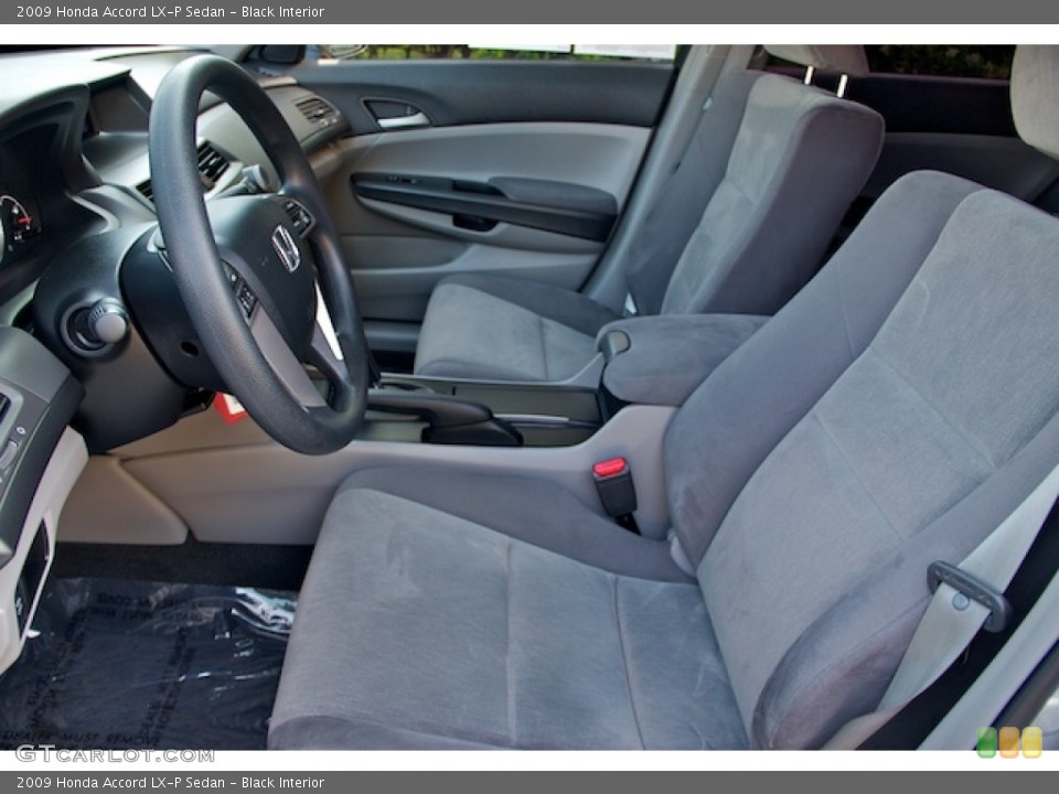 Black Interior Photo for the 2009 Honda Accord LX-P Sedan #63964678