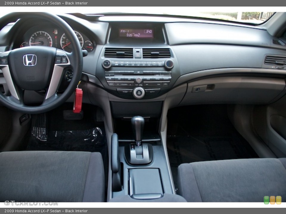 Black Interior Dashboard for the 2009 Honda Accord LX-P Sedan #63964690