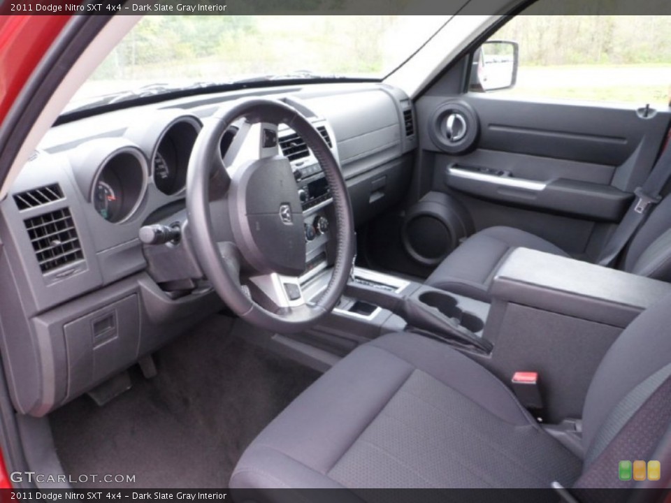 Dark Slate Gray Interior Prime Interior for the 2011 Dodge Nitro SXT 4x4 #63965107