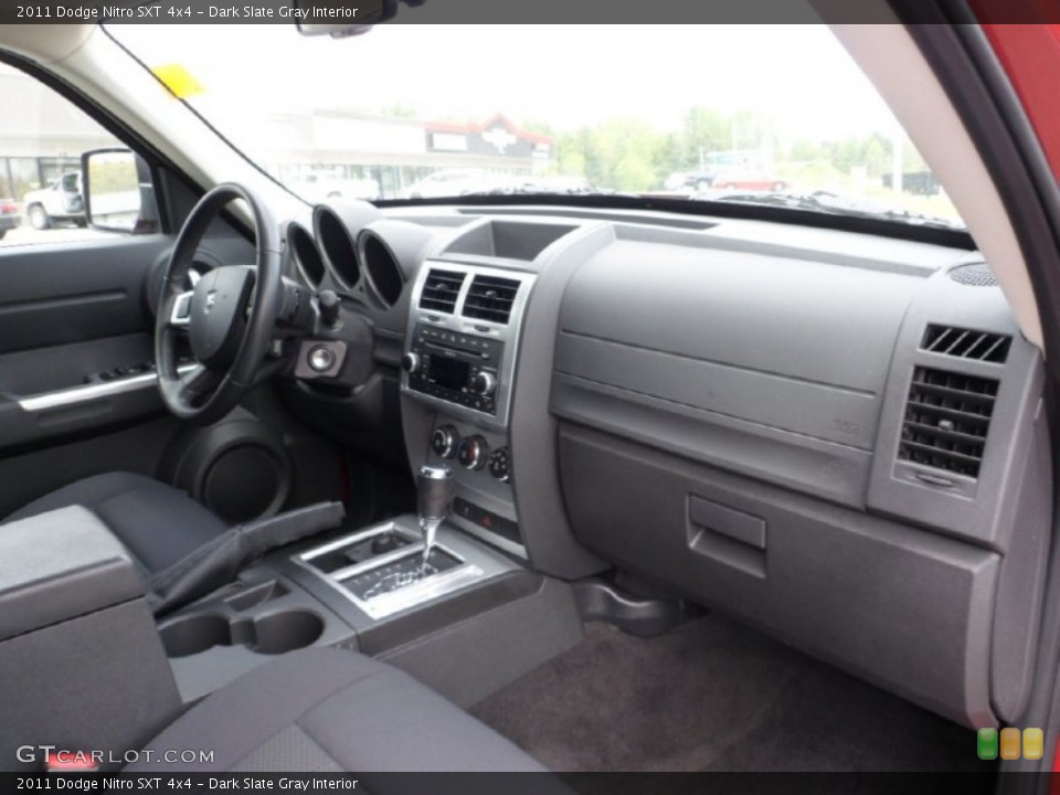 Dark Slate Gray Interior Dashboard for the 2011 Dodge Nitro SXT 4x4 #63965179