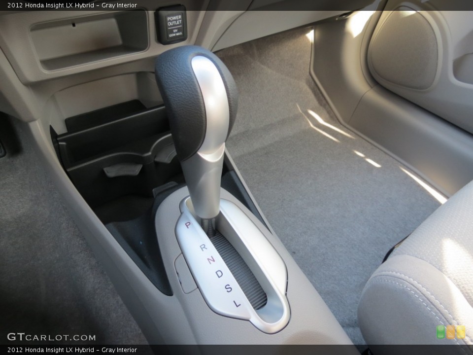 Gray Interior Transmission for the 2012 Honda Insight LX Hybrid #63966919