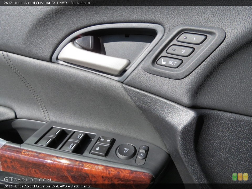 Black Interior Door Panel for the 2012 Honda Accord Crosstour EX-L 4WD #63967522