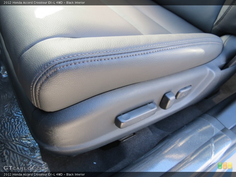Black Interior Front Seat for the 2012 Honda Accord Crosstour EX-L 4WD #63967528