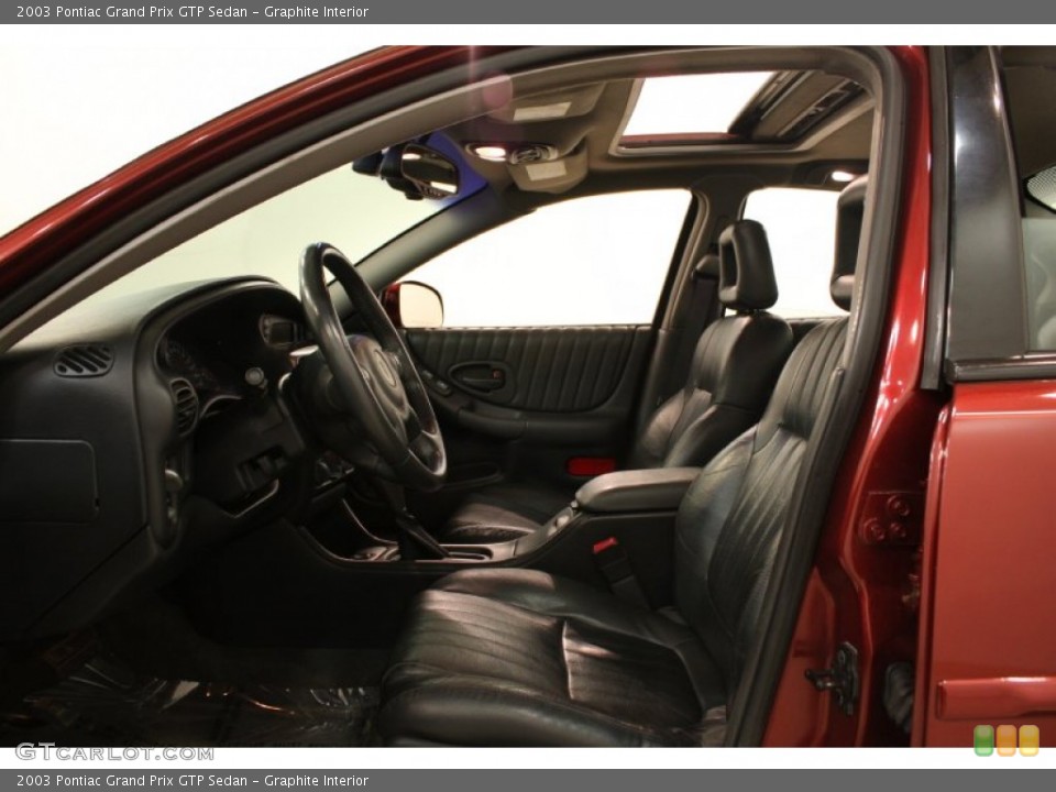Graphite Interior Photo for the 2003 Pontiac Grand Prix GTP Sedan #63968398
