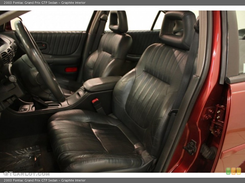 Graphite Interior Photo for the 2003 Pontiac Grand Prix GTP Sedan #63968402