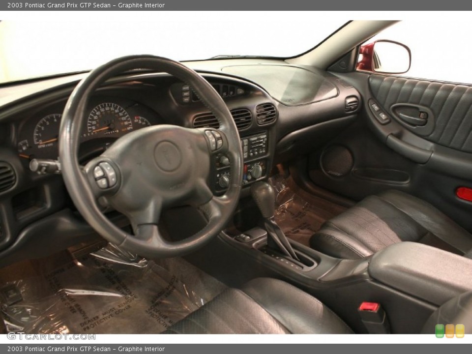 Graphite Interior Dashboard for the 2003 Pontiac Grand Prix GTP Sedan #63968405
