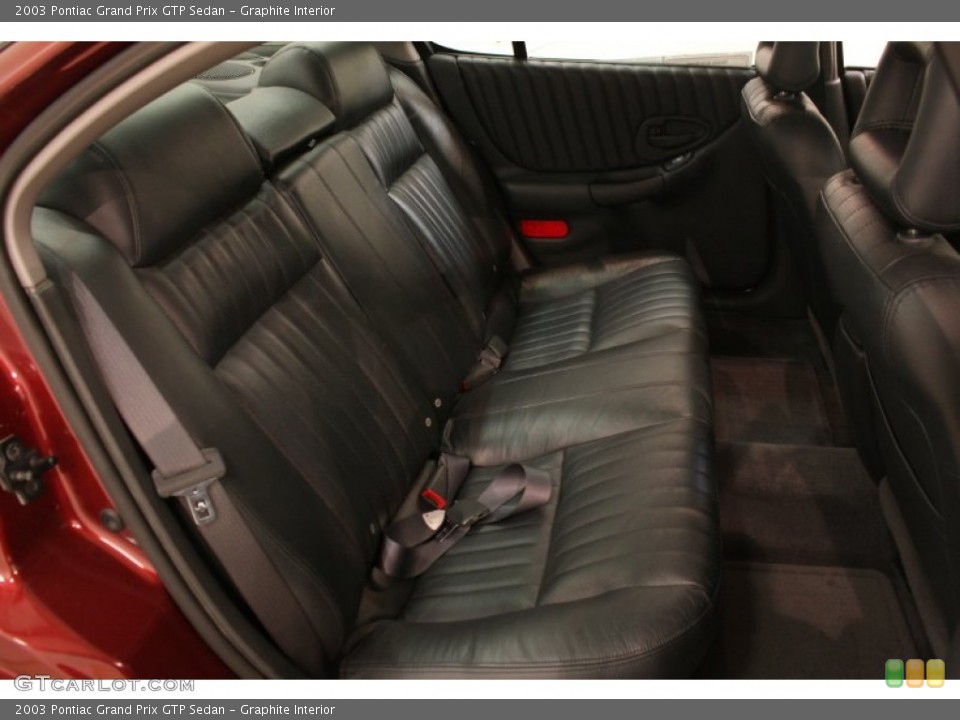 Graphite Interior Photo for the 2003 Pontiac Grand Prix GTP Sedan #63968447