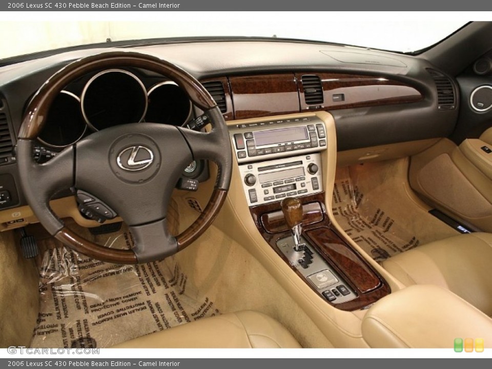Camel Interior Dashboard for the 2006 Lexus SC 430 Pebble Beach Edition #63968855