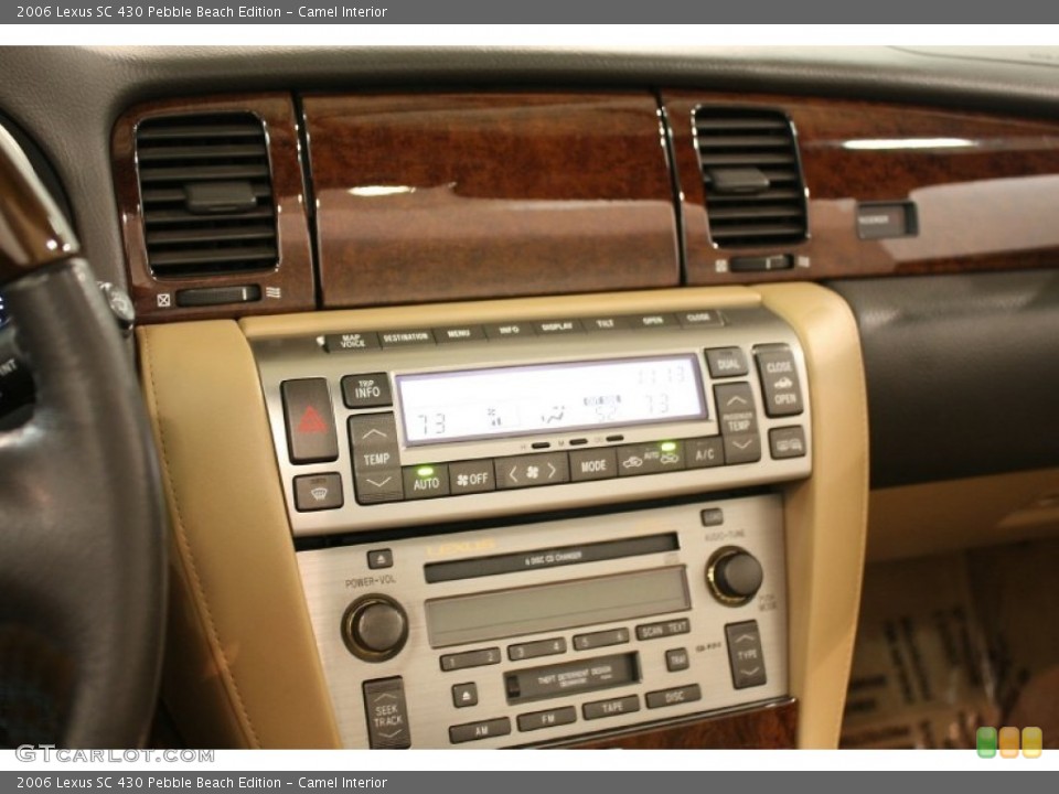 Camel Interior Controls for the 2006 Lexus SC 430 Pebble Beach Edition #63968909