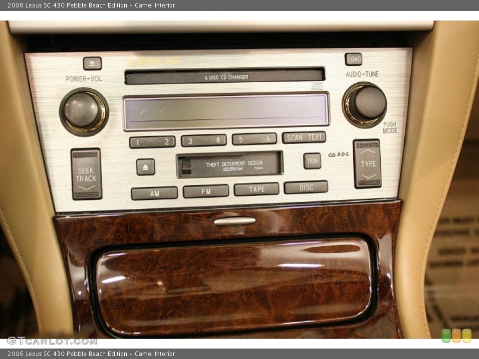 Camel Interior Audio System for the 2006 Lexus SC 430 Pebble Beach Edition #63968921