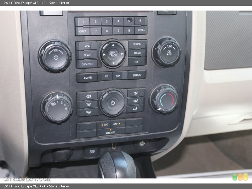 Stone Interior Controls for the 2011 Ford Escape XLS 4x4 #63972861