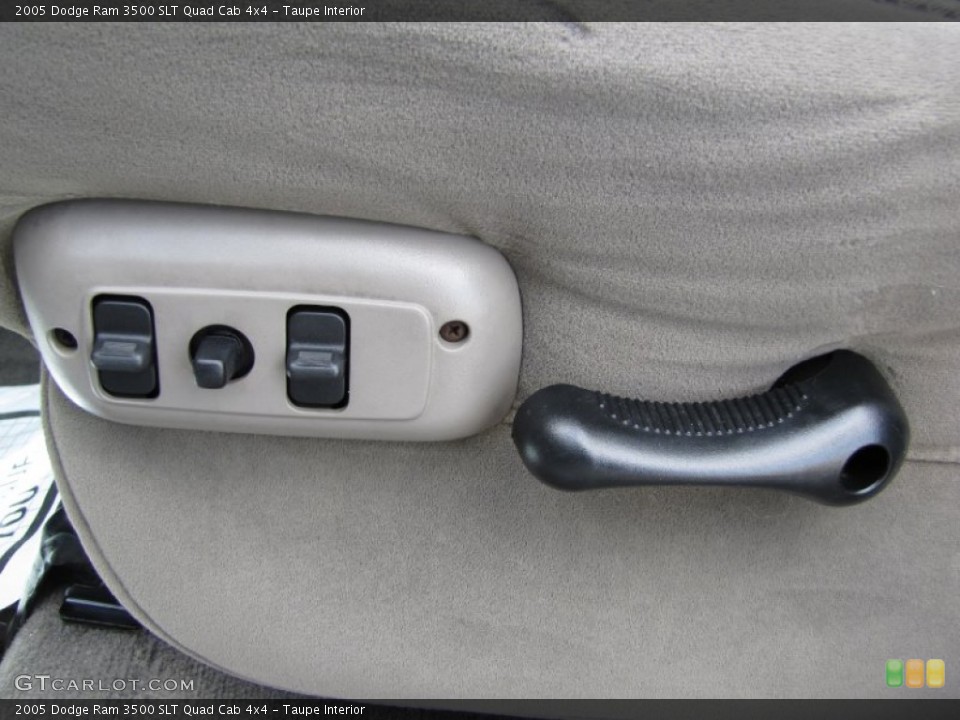 Taupe Interior Controls for the 2005 Dodge Ram 3500 SLT Quad Cab 4x4 #63974970