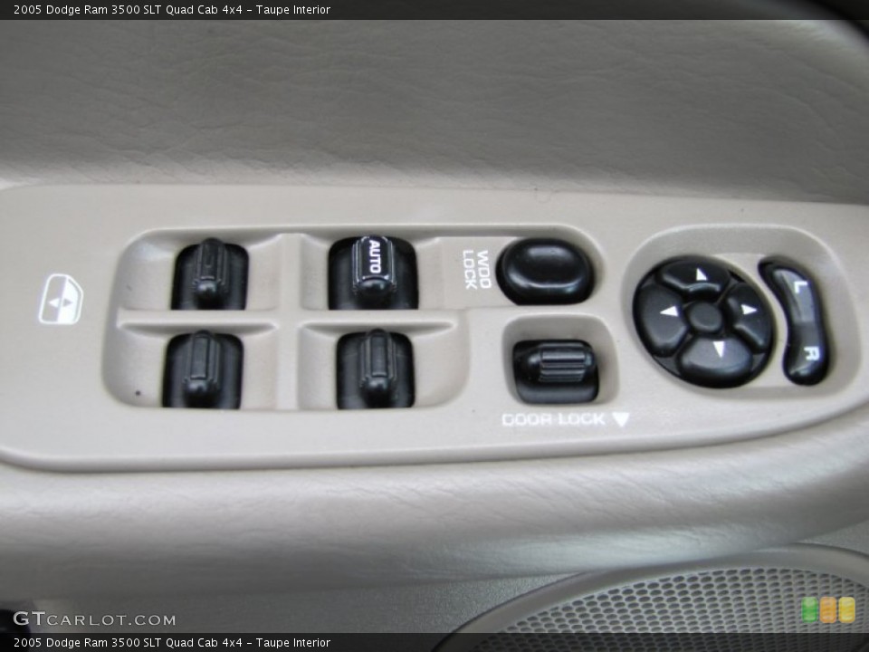 Taupe Interior Controls for the 2005 Dodge Ram 3500 SLT Quad Cab 4x4 #63974973