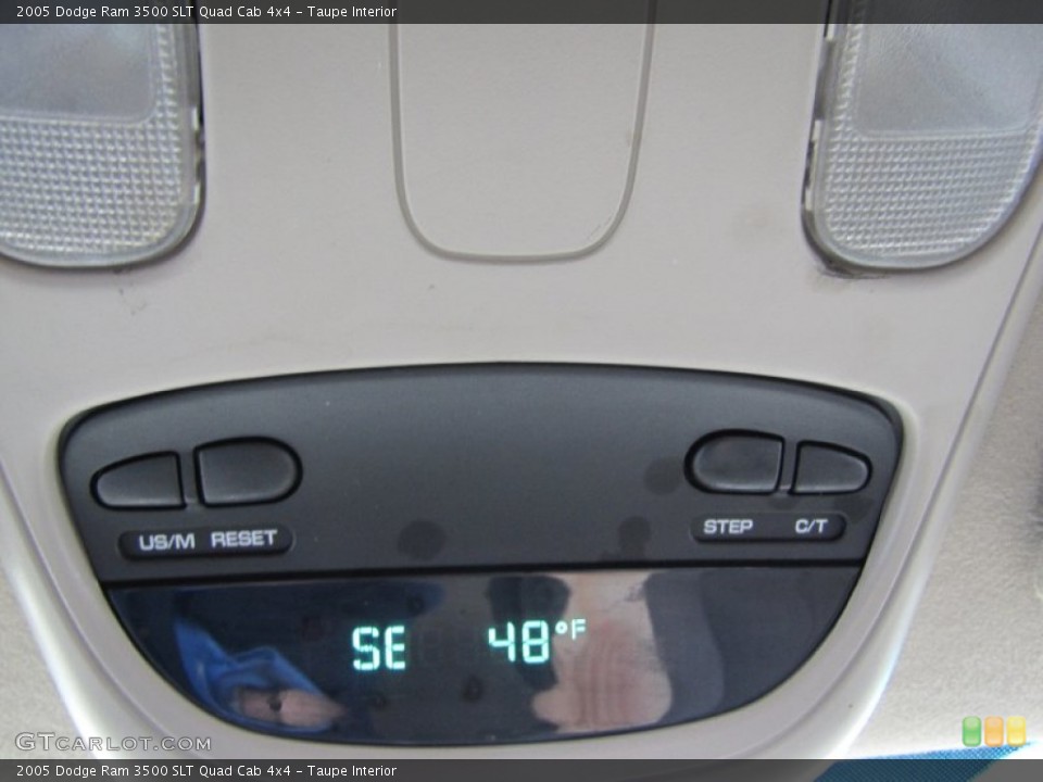 Taupe Interior Controls for the 2005 Dodge Ram 3500 SLT Quad Cab 4x4 #63975009
