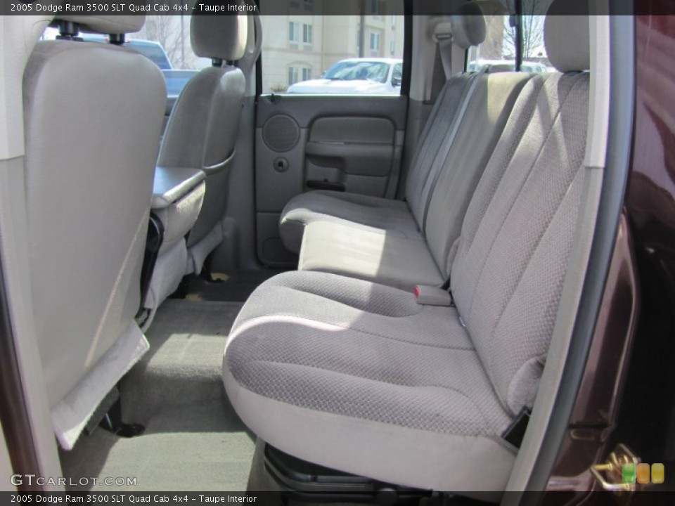 Taupe Interior Rear Seat for the 2005 Dodge Ram 3500 SLT Quad Cab 4x4 #63975012